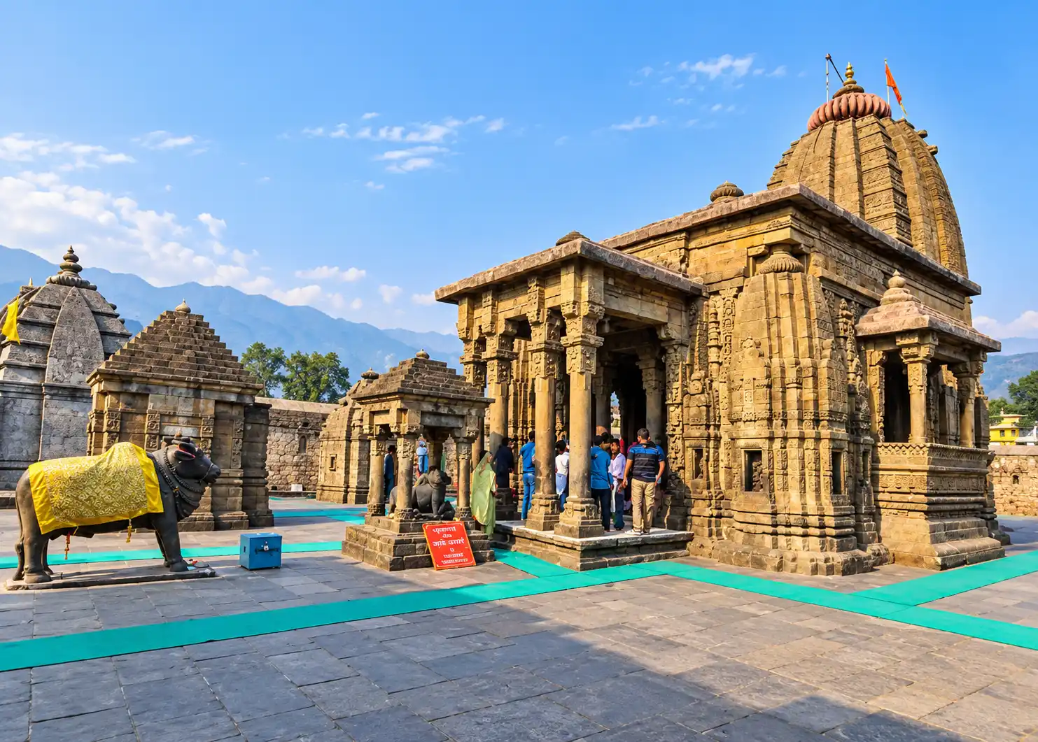 Baijnath Temple in Baijnath, Kangra, Himachal Pradesh