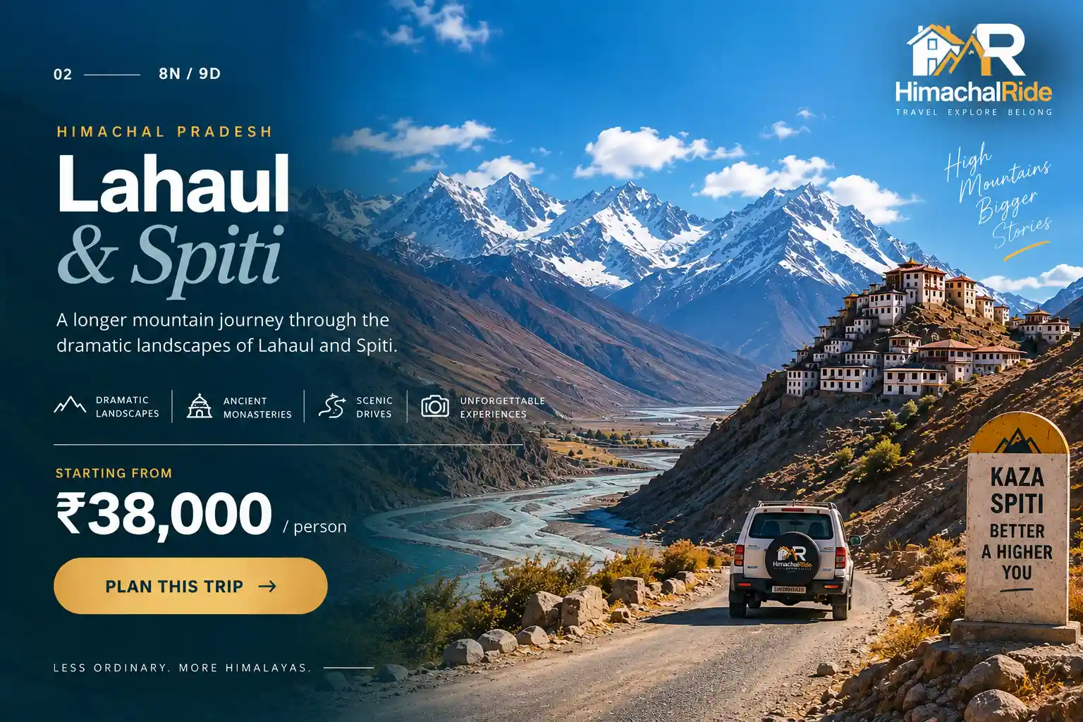 Lahaul Spiti tour package