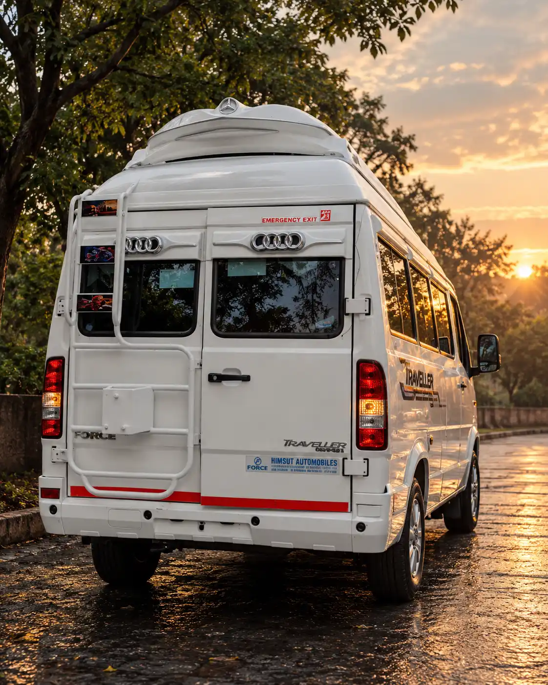 Tempo Traveller taxi for group travel in Himachal Pradesh