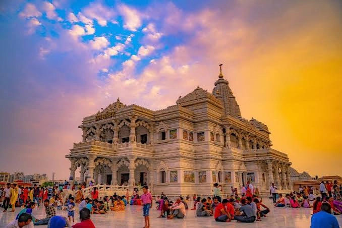 Temple and pilgrimage routes in Vrindavan, Uttar Pradesh
